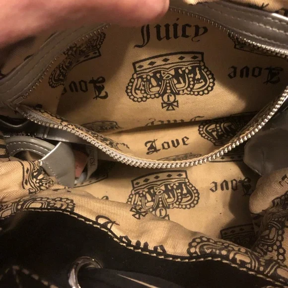Juicy Couture Black Satchel Bag - Picture 10 of 16
